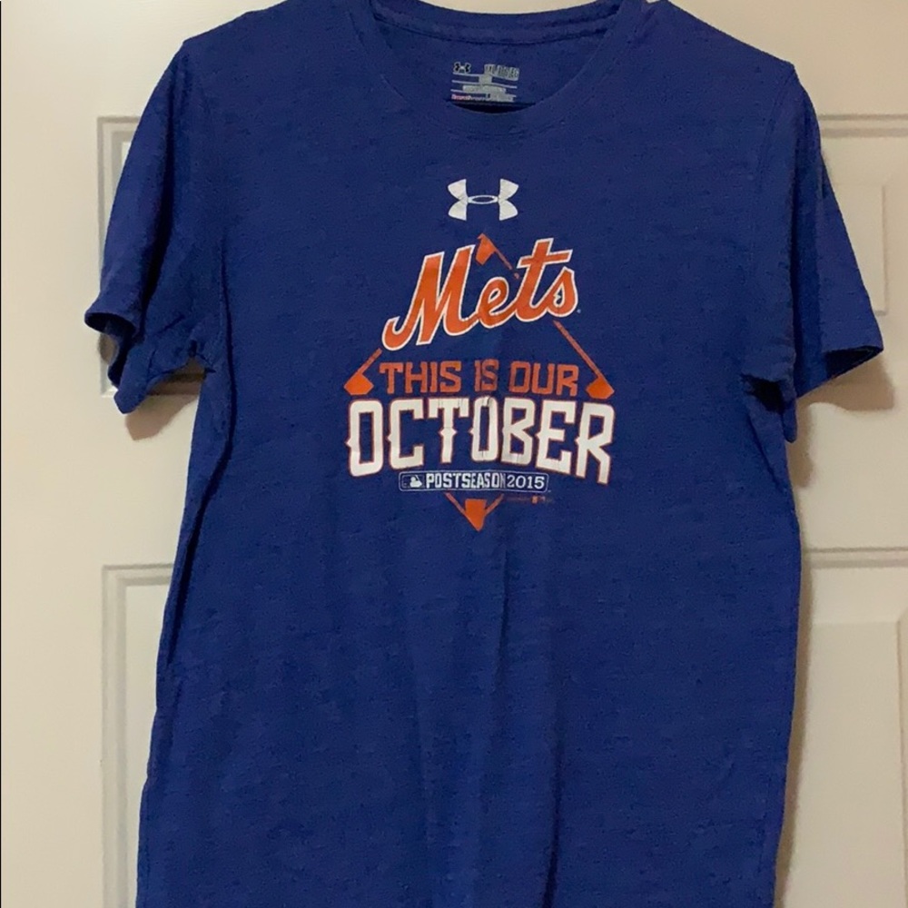 New York Mets Under Armour Postseason T-Shirt